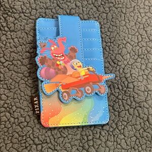 Disney Pixar Blue and Orange Toy Wallet
